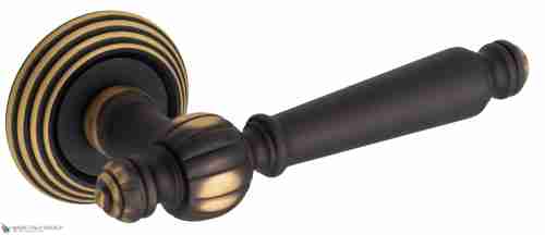 Дверная ручка Venezia "PELLESTRINA" D8 темная бронза