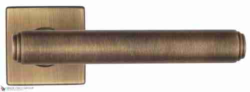 Дверная ручка Venezia "EXA" FSS матовая бронза
