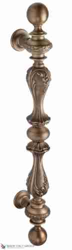 Ручка скоба Venezia "PALAZZO" 640мм (445мм) матовая бронза