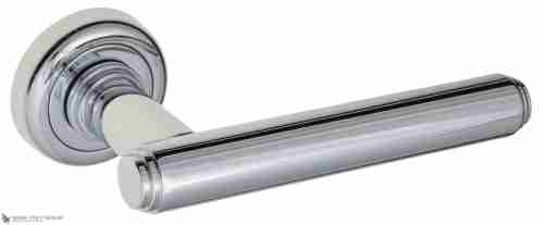 Дверная ручка Venezia "EXA" D1 полированный хром