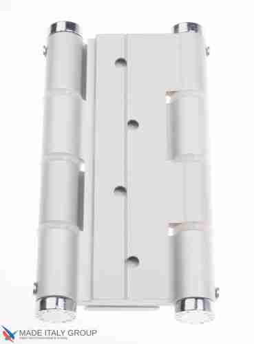 Петля пружинная двойная Justor 5414.01 120x133x40 матовый хром