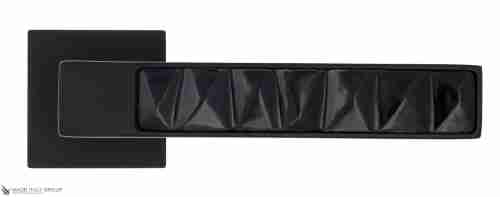 Дверная ручка Venezia Unique "BIBLO" черный / керамика