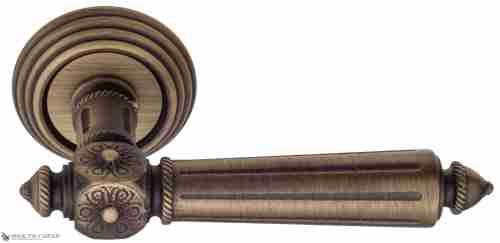 Дверная ручка Venezia "CASTELLO" D8 матовая бронза