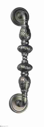 Ручка скоба Venezia "LUCRECIA" 305мм (250мм) D3 античное серебро