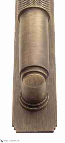 Ручка скоба Venezia "EXA ZIG PL-X" 340мм (290мм) матовая бронза