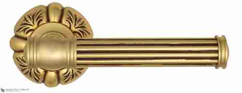 Дверная ручка Venezia "IMPERO" D5 французcкое золото + коричневый