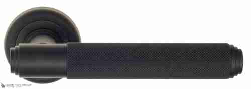 Дверная ручка Venezia "EXA ZIG" D1 черный