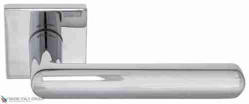 Дверная ручка на квадратном основании Fratelli Cattini "NEVADA" 8FS-CR полированный хром