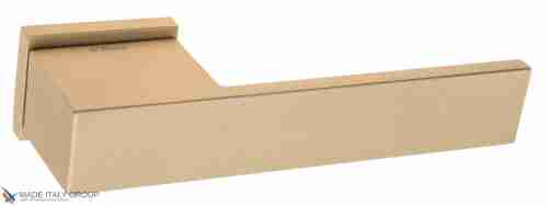 Дверная ручка на прямоугольном основании Fratelli Cattini "COSMO" 6-KD золото крайола