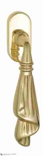 Ручка оконная Venezia "OPERA" FW полированная латунь