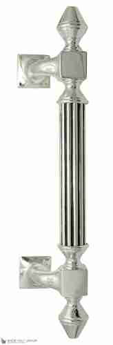 Ручка скоба Venezia "IMPERIONE" 365мм (235мм) натуральное серебро + черный