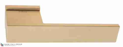 Дверная ручка на прямоугольном основании Fratelli Cattini "COSMO" 6-KD золото крайола