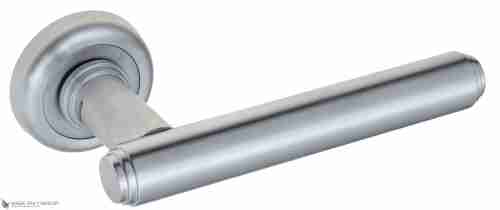 Дверная ручка Venezia "EXA" D1 матовый хром