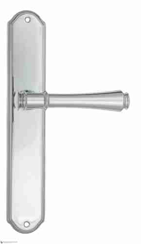 Дверная ручка Venezia "CALLISTO" на планке PL02 полированный хром