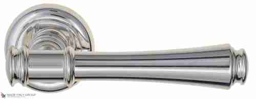 Дверная ручка Venezia "CALLISTO" D1 натуральное серебро