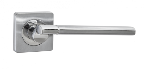 Ручки дверные PUERTO INAL 522-02 SC/CP хром матовый/хром блестящий