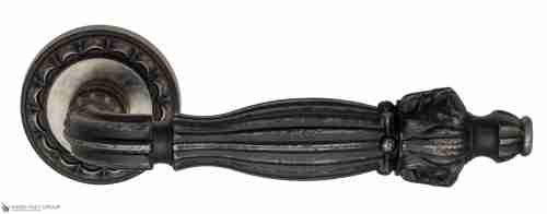 Дверная ручка Venezia "OLIMPO" D2 античное серебро