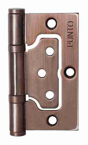 Комплект 8 шт. - Петля универсальная без врезки Punto 200-2B/HD 75x2,5 AC медь