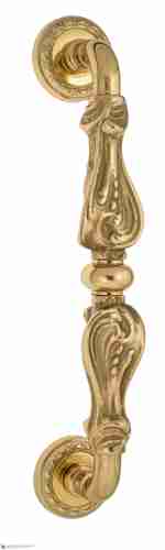 Ручка скоба Venezia "FLORENCE" 313мм (260мм) D2 полированная латунь