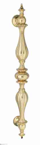 Ручка скоба Venezia "PIAZETTA" 565мм (440мм) полированная латунь