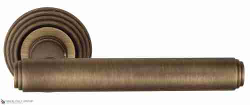 Дверная ручка Venezia "EXA" D8 матовая бронза