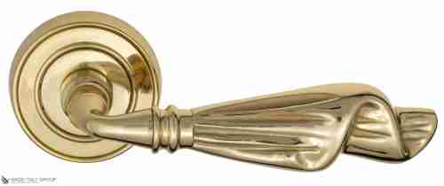 Дверная ручка Venezia "OPERA" D6 полированная латунь