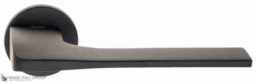 Дверная ручка Venezia Unique "SIMPLE" FSR матовый черный