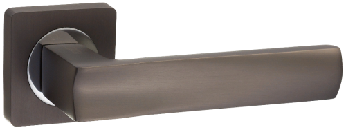 Ручки дверные PUERTO INAL 527-02 MBN матовый черный никель