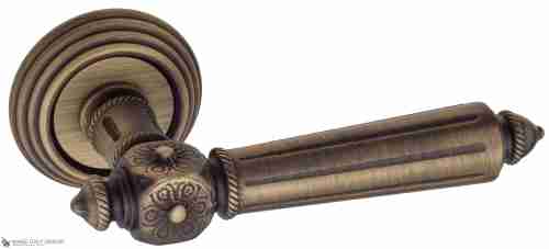 Дверная ручка Venezia "CASTELLO" D8 матовая бронза