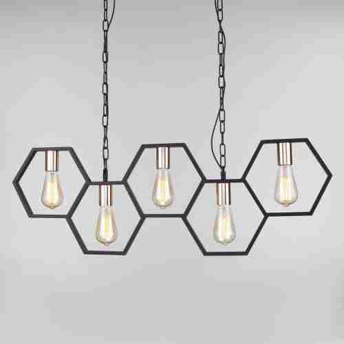 Подвесной светильник Eurosvet Arnia 70117/5 черный