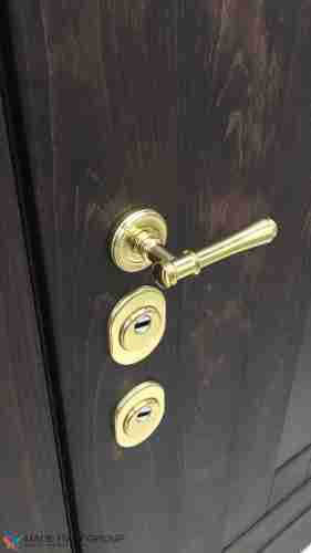 Дверная ручка Venezia "CALLISTO" D3 полированная латунь