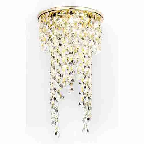 Светильник точечный Ambrella K2071 G/CL