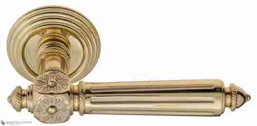 Дверная ручка Venezia "CASTELLO" D8 полированная латунь