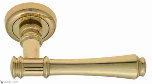 Дверная ручка Venezia "CALLISTO" D1 полированная латунь