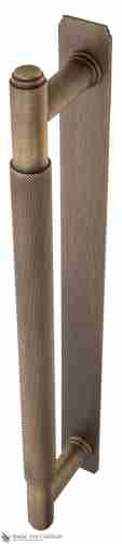 Ручка скоба Venezia "EXA ZIG PL-X" 340мм (290мм) матовая бронза