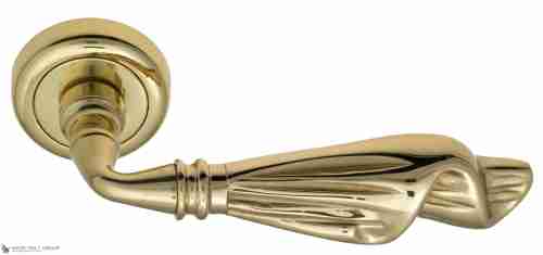 Дверная ручка Venezia "OPERA" D1 полированная латунь