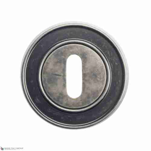 Накладка дверная под ключ буратино Venezia KEY-1 D6 античное серебро (2шт.)