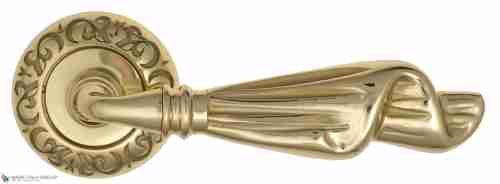 Дверная ручка Venezia "OPERA" D4 полированная латунь