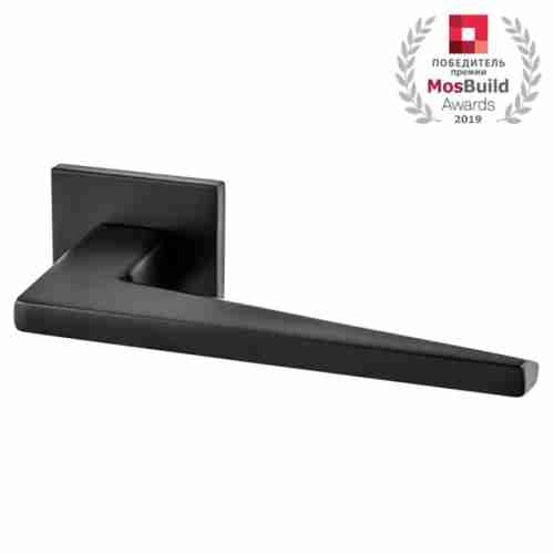 Комплект на 6 дверей - Ручка дверная межкомнатная Armadillo MORI USS BL-26 черный