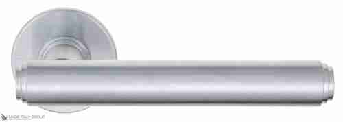 Дверная ручка Venezia "EXA" FSR матовый хром