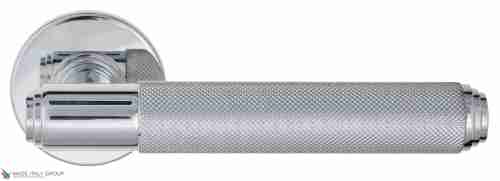 Дверная ручка Venezia "EXA ZIG" FSR полированный хром