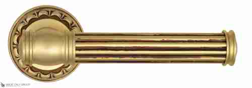 Дверная ручка Venezia "IMPERO" D2 французcкое золото + коричневый