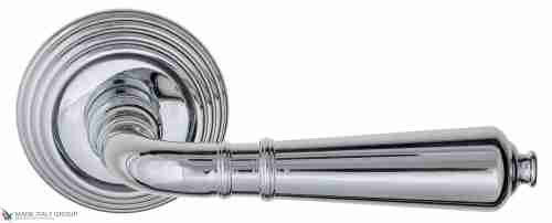 Дверная ручка Venezia "VIGNOLE" D8 полированный хром