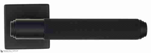 Дверная ручка Venezia "EXA ZIG" FSS черный