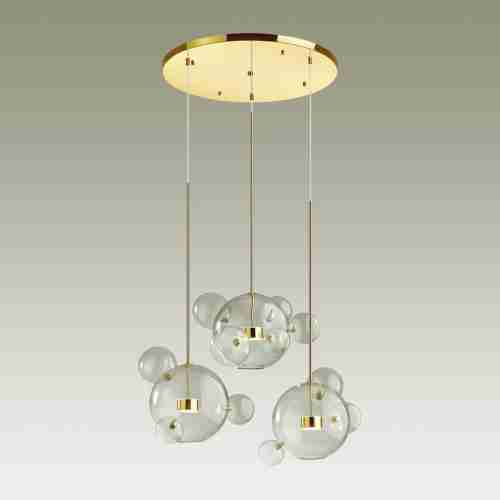 Подвесная светодиодная люстра Odeon Light Bubbles 4640/36LA