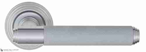 Дверная ручка Venezia "EXA ZIG" D8 матовый хром