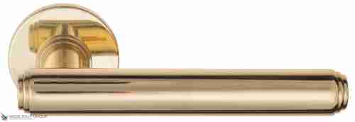 Дверная ручка Venezia "EXA" FSR полированная латунь