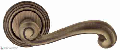 Дверная ручка Venezia "CARNEVALE" D8 матовая бронза