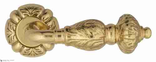 Дверная ручка Venezia "LUCRECIA" D5 полированная латунь