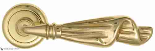 Дверная ручка Venezia "OPERA" D1 полированная латунь